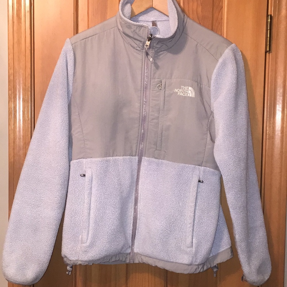 North Face Blue and Gray Women’s Jacket M